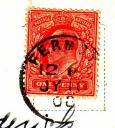 one penny Irish stamp